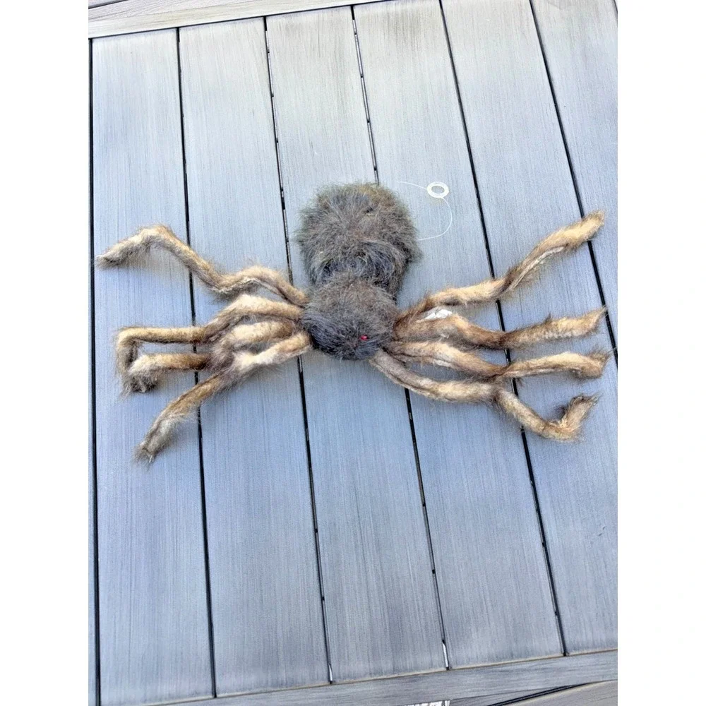 LED Animated Lighted Spider 5.11 inch Halloween Haunted Living #0837851 TESTED